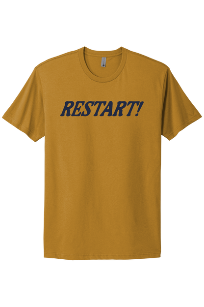 Restart! - Navy Print