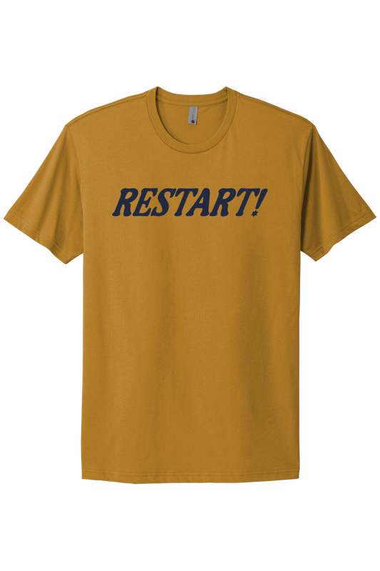 Restart! - Navy Print