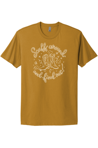 Scuff Around And Find Out - White Print