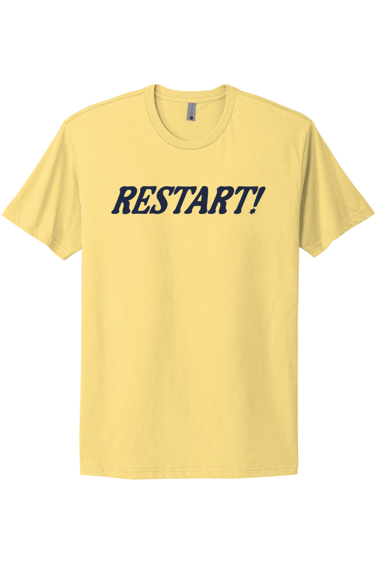 Restart! - Navy Print
