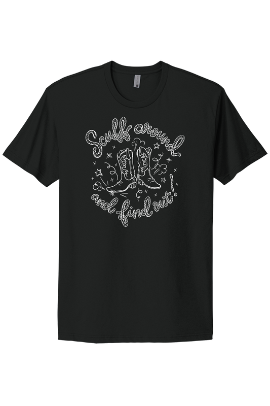 Scuff Around And Find Out - White Print