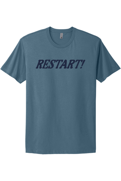 Restart! - Navy Print