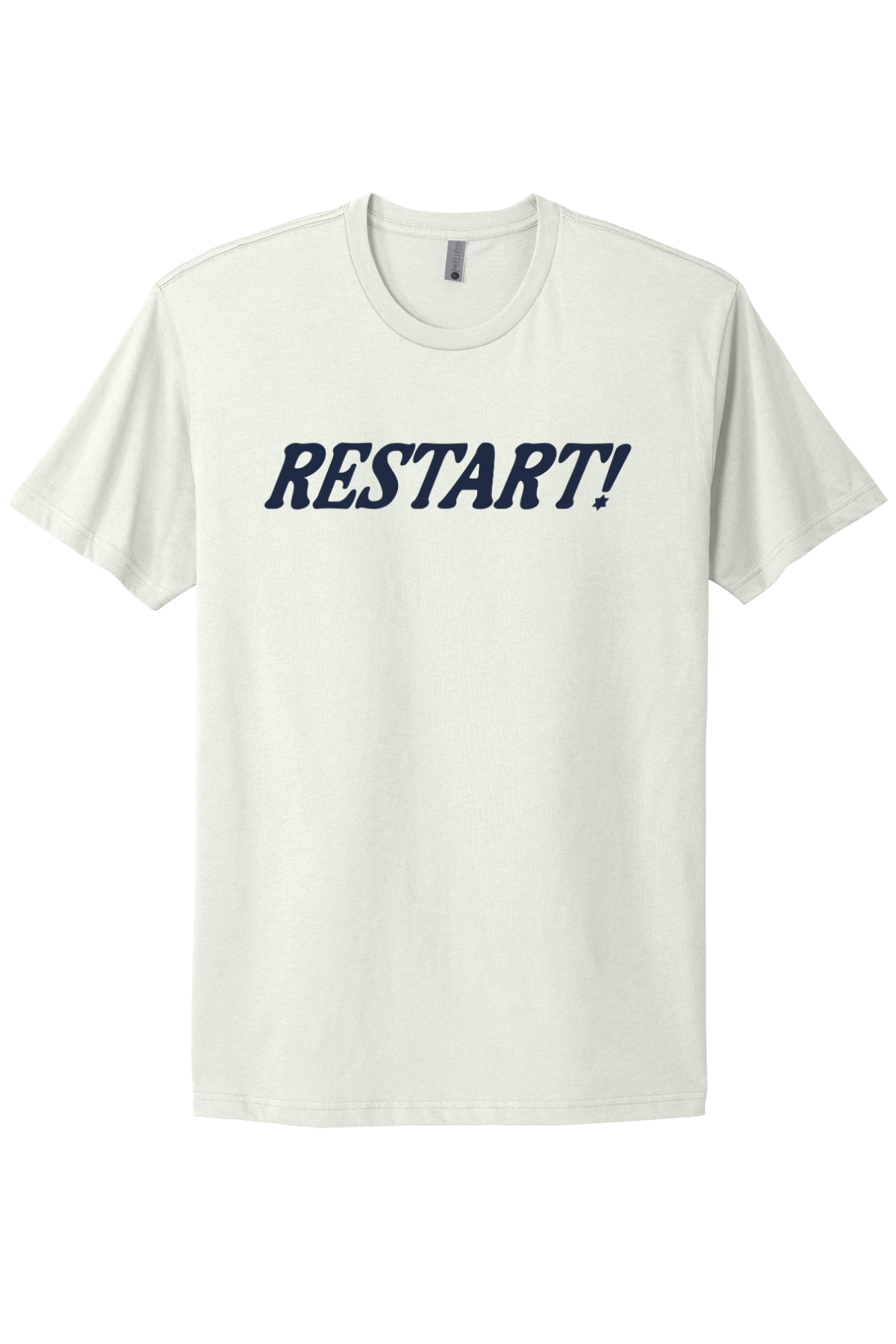 Restart! - Navy Print