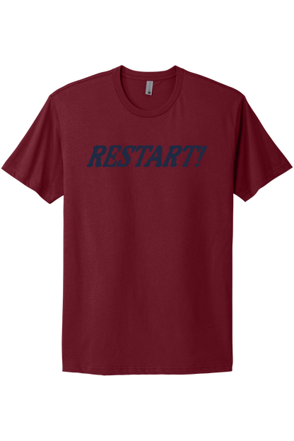 Restart! - Navy Print