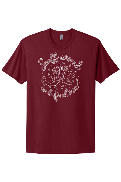 Scuff Around And Find Out - White Print