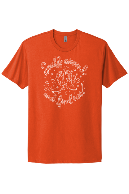 Scuff Around And Find Out - White Print