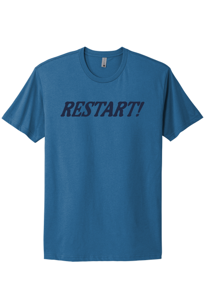 Restart! - Navy Print