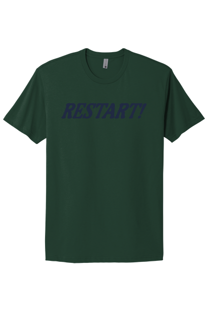 Restart! - Navy Print