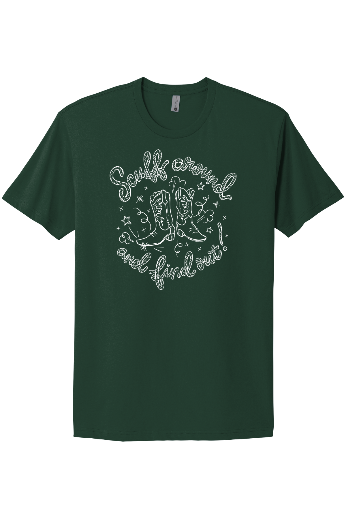 Scuff Around And Find Out - White Print