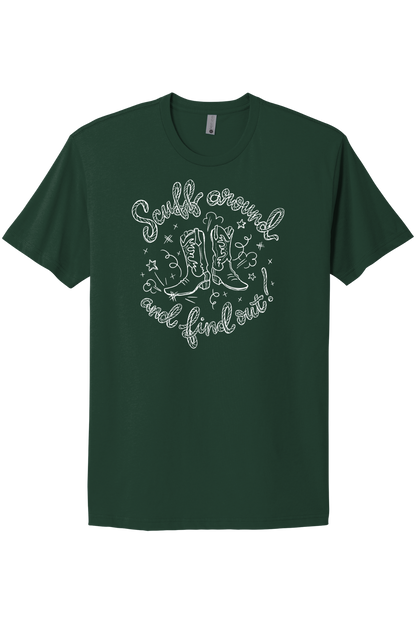 Scuff Around And Find Out - White Print