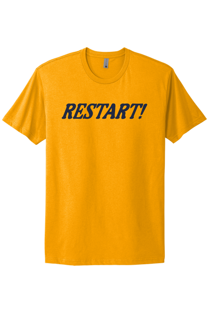 Restart! - Navy Print