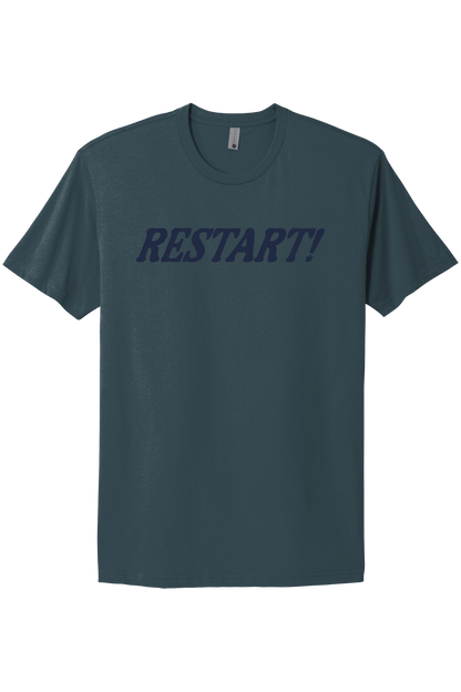 Restart! - Navy Print