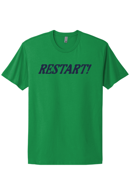 Restart! - Navy Print