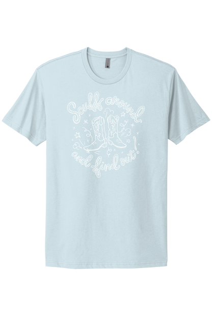 Scuff Around And Find Out - White Print