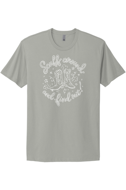 Scuff Around And Find Out - White Print