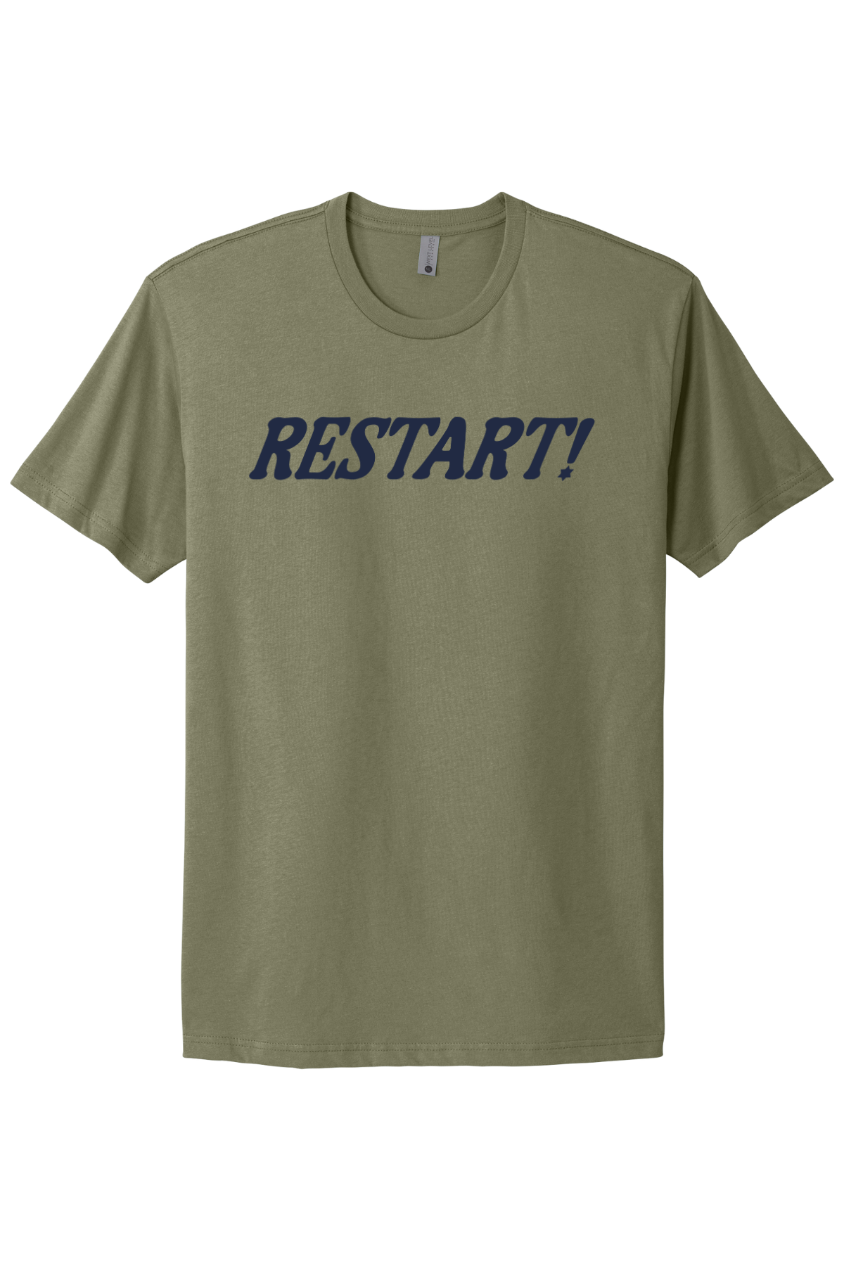Restart! - Navy Print