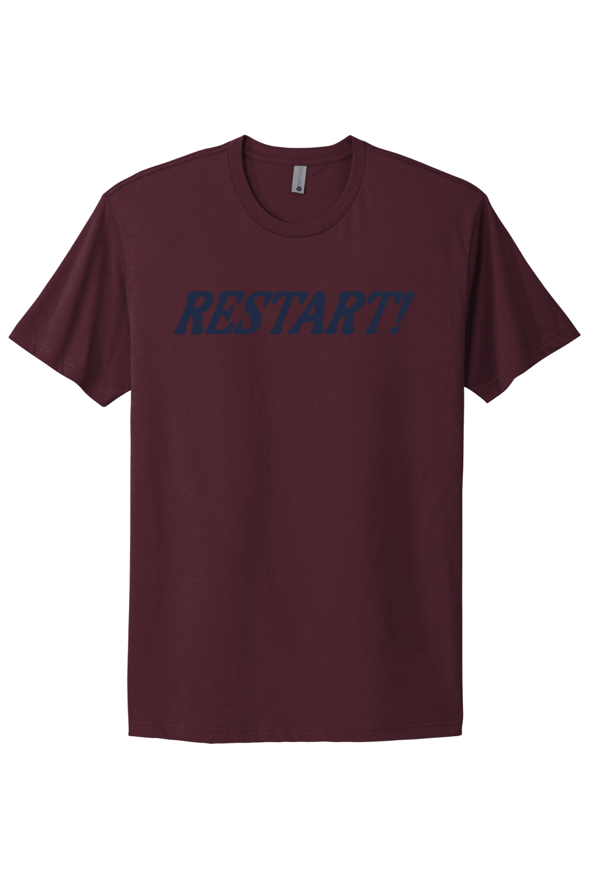 Restart! - Navy Print
