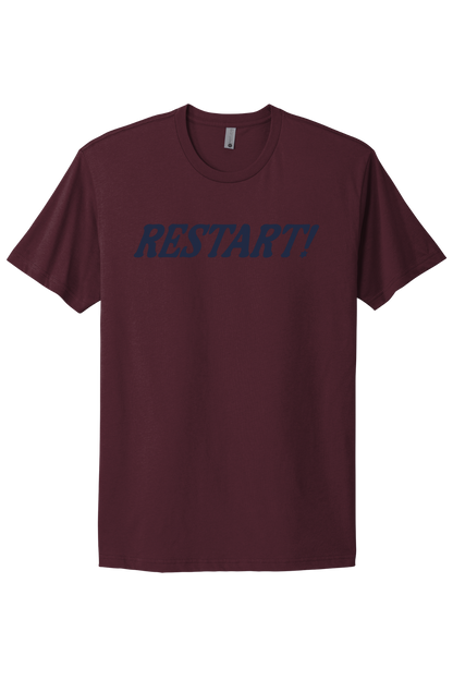 Restart! - Navy Print