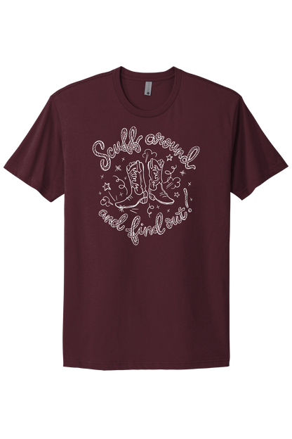 Scuff Around And Find Out - White Print