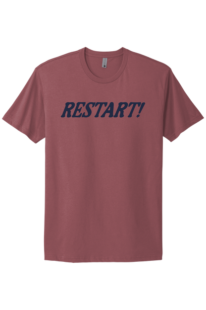 Restart! - Navy Print