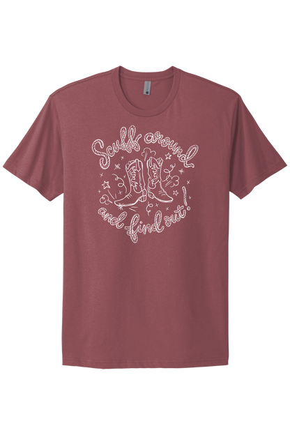 Scuff Around And Find Out - White Print