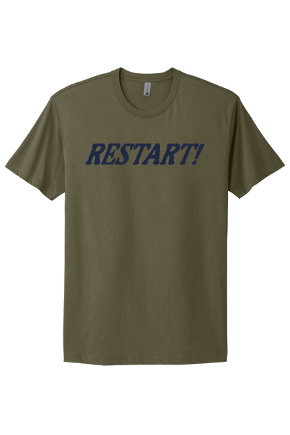 Restart! - Navy Print