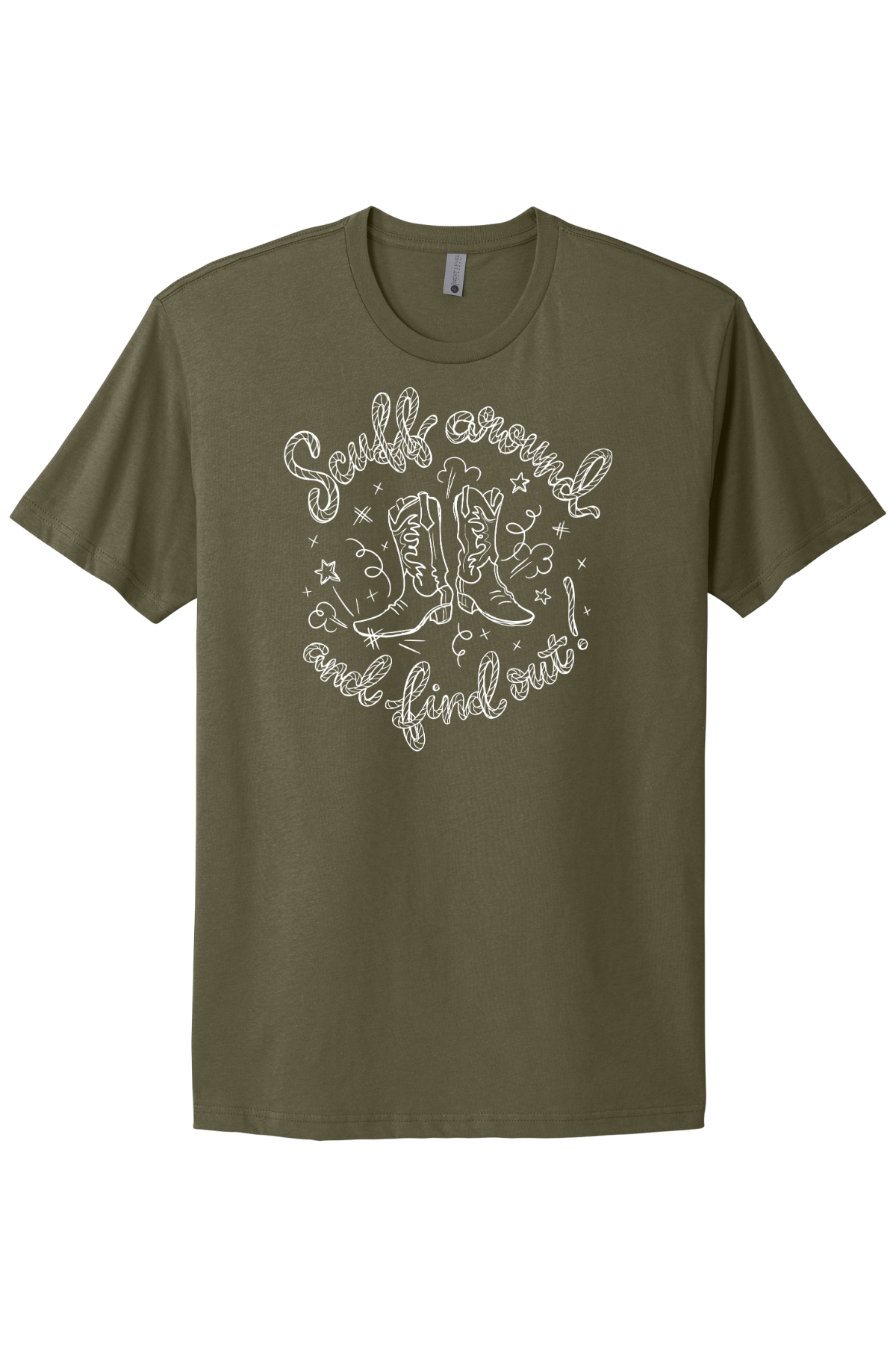 Scuff Around And Find Out - White Print