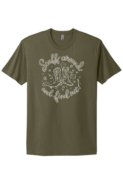 Scuff Around And Find Out - White Print