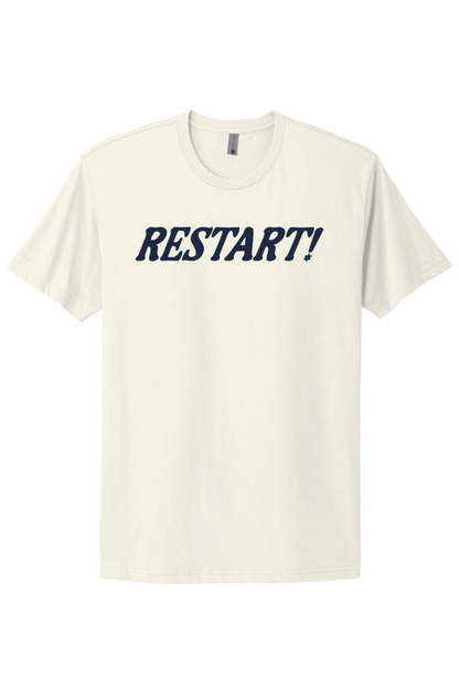 Restart! - Navy Print