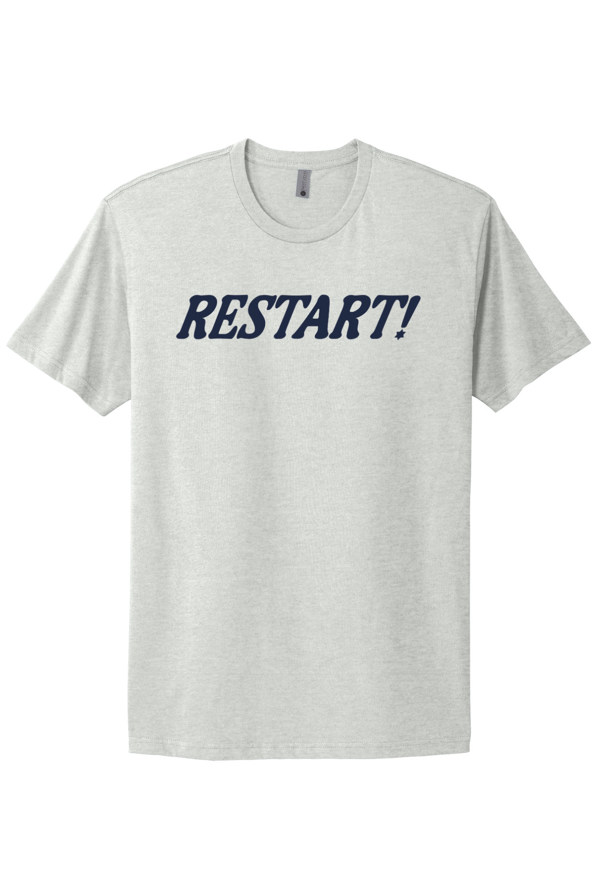 Restart! - Navy Print