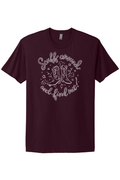 Scuff Around And Find Out - White Print