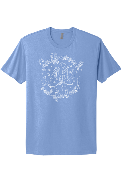 Scuff Around And Find Out - White Print