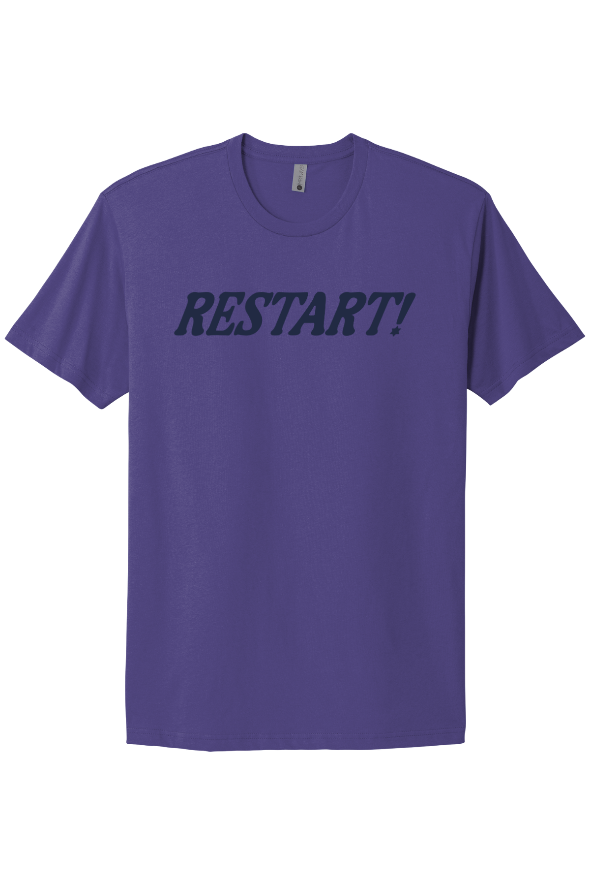 Restart! - Navy Print