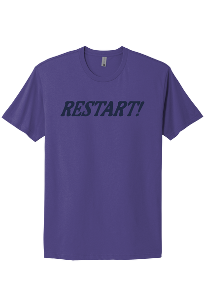 Restart! - Navy Print