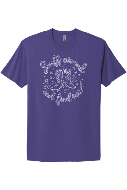 Scuff Around And Find Out - White Print