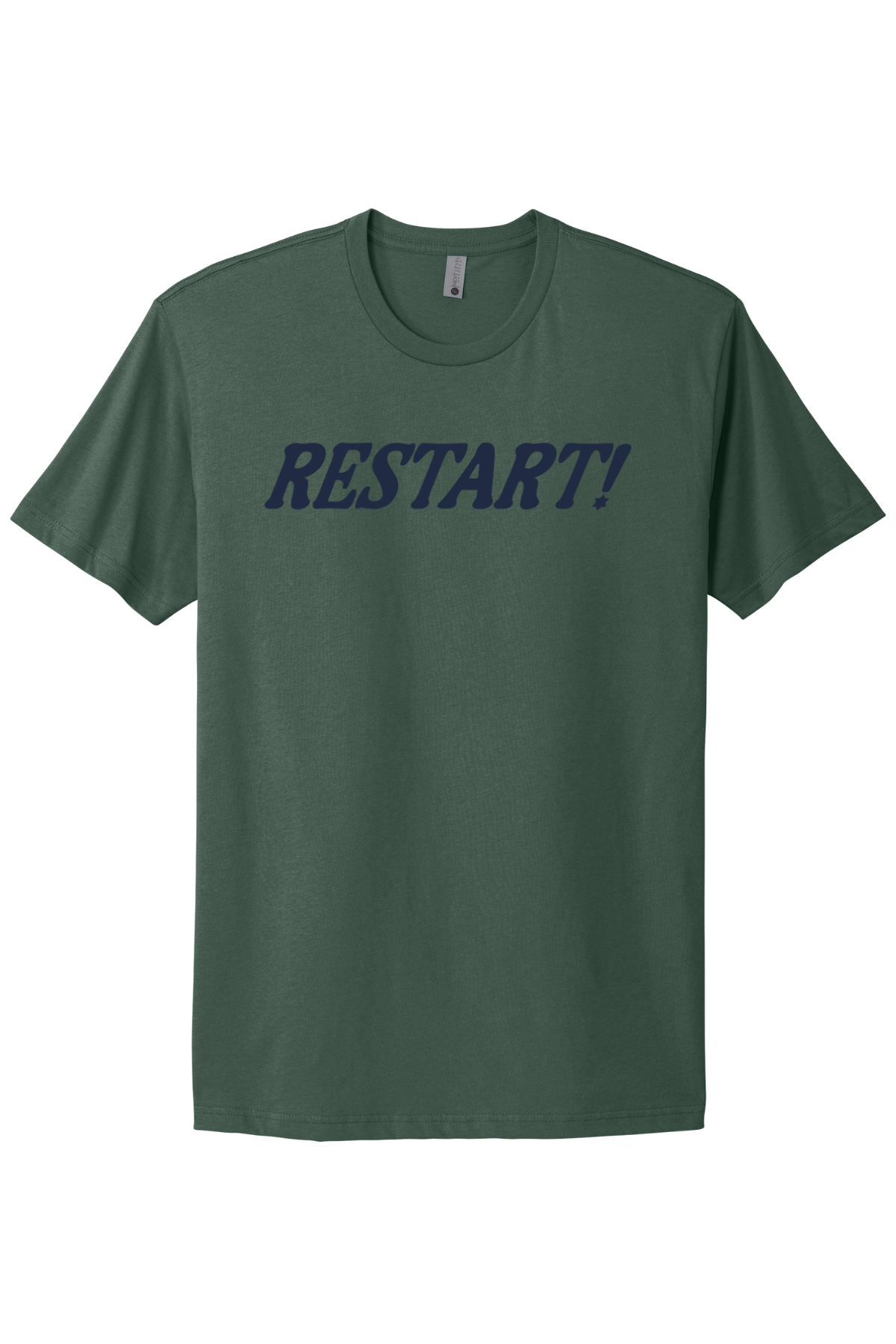 Restart! - Navy Print