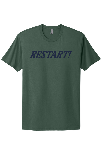 Restart! - Navy Print