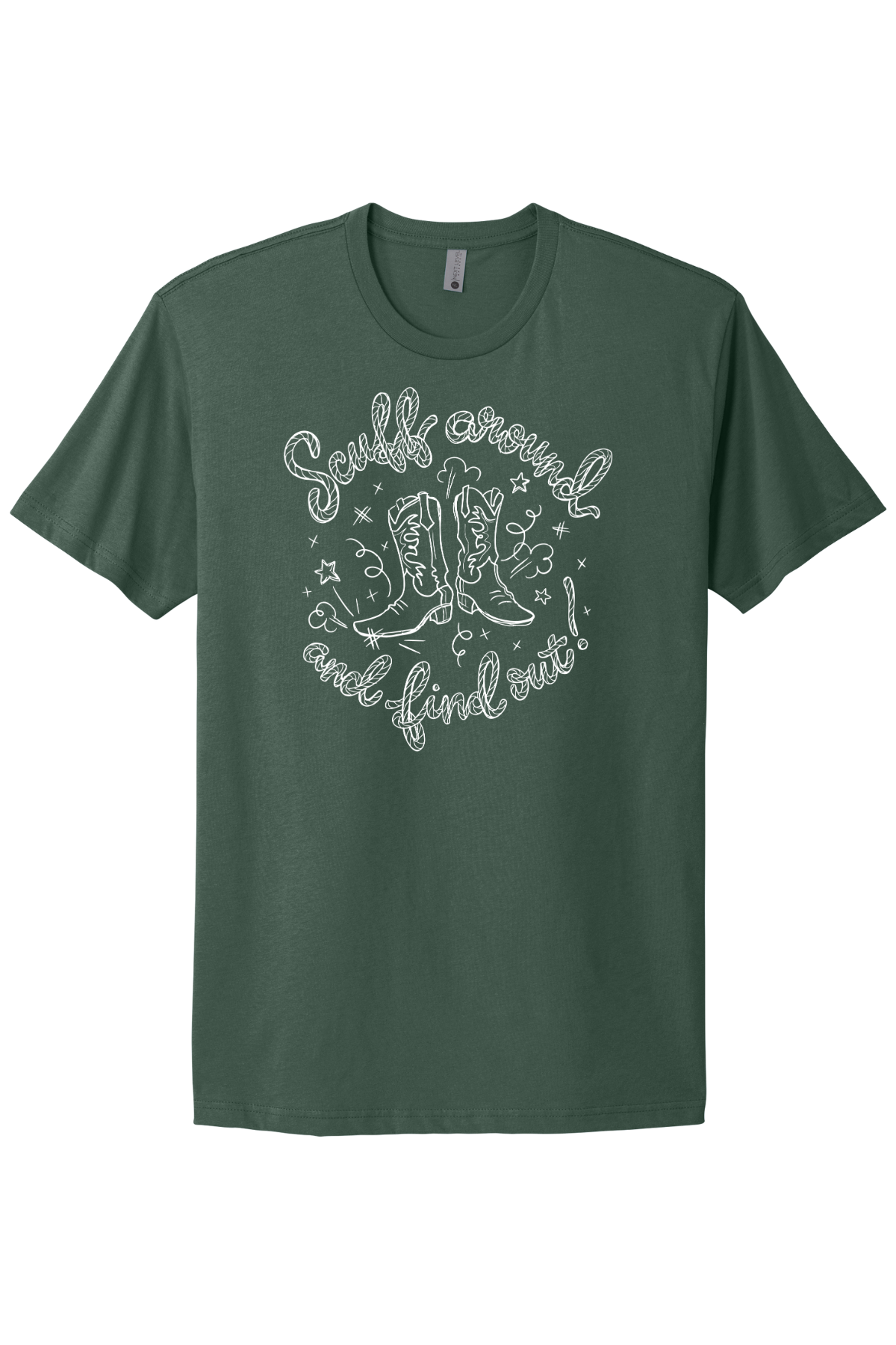 Scuff Around And Find Out - White Print