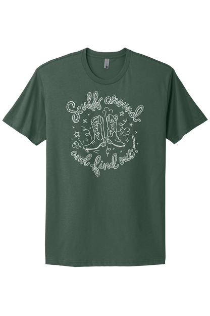 Scuff Around And Find Out - White Print