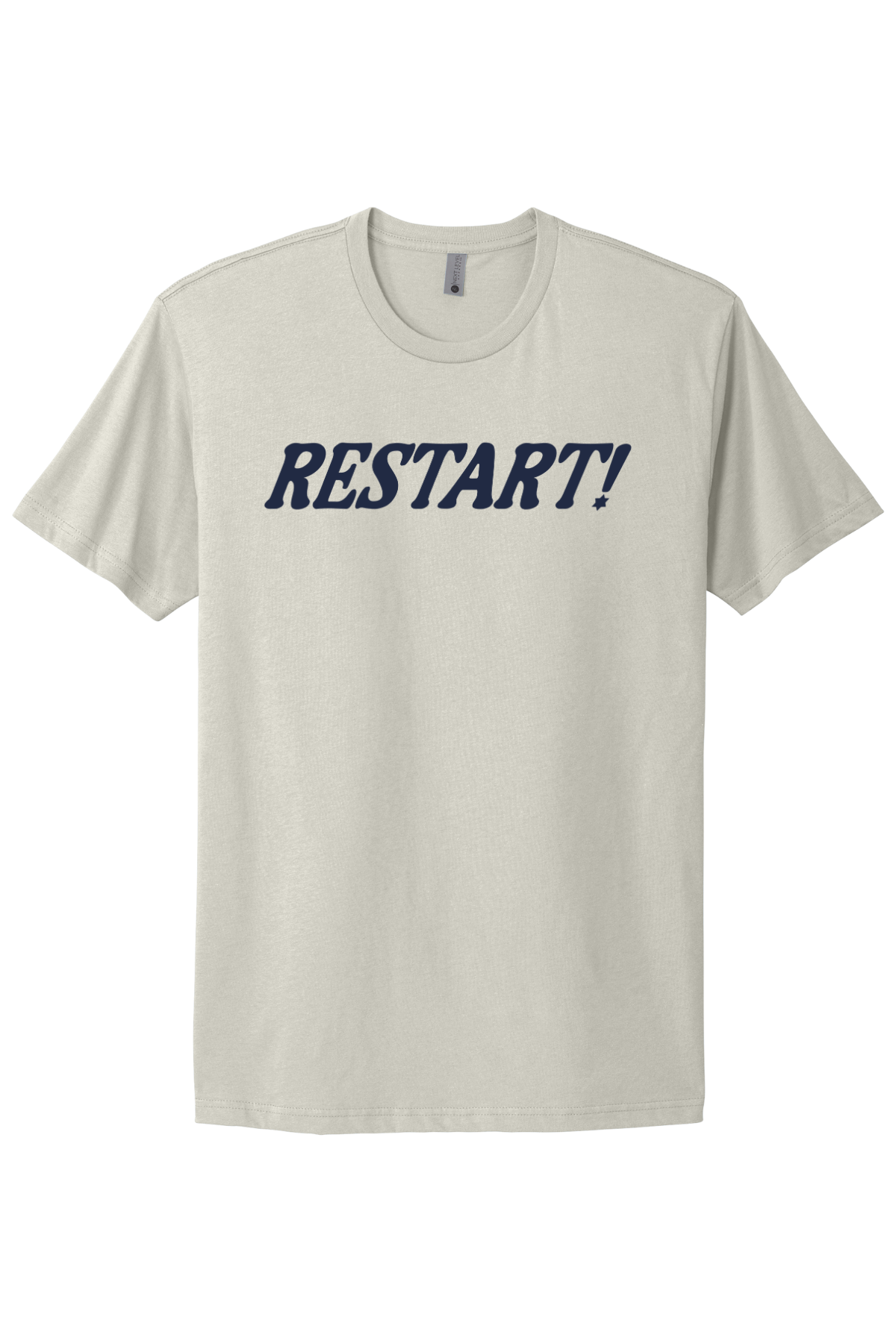 Restart! - Navy Print