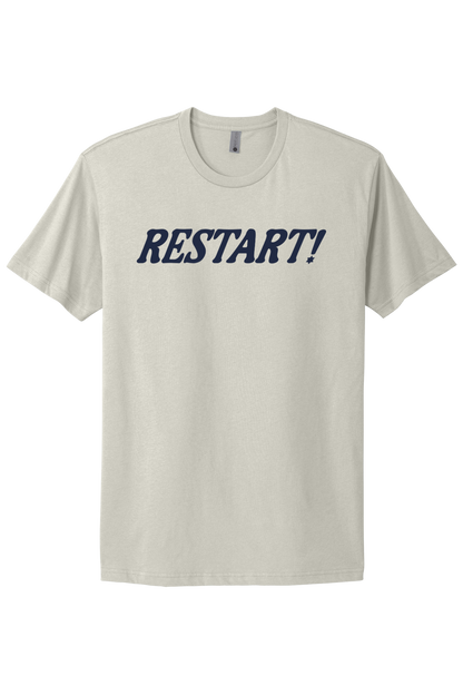 Restart! - Navy Print