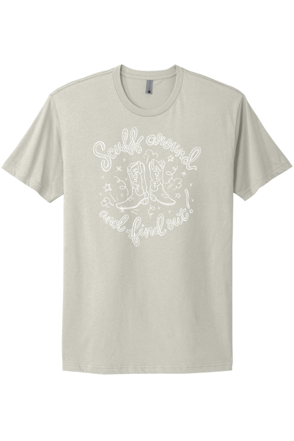 Scuff Around And Find Out - White Print