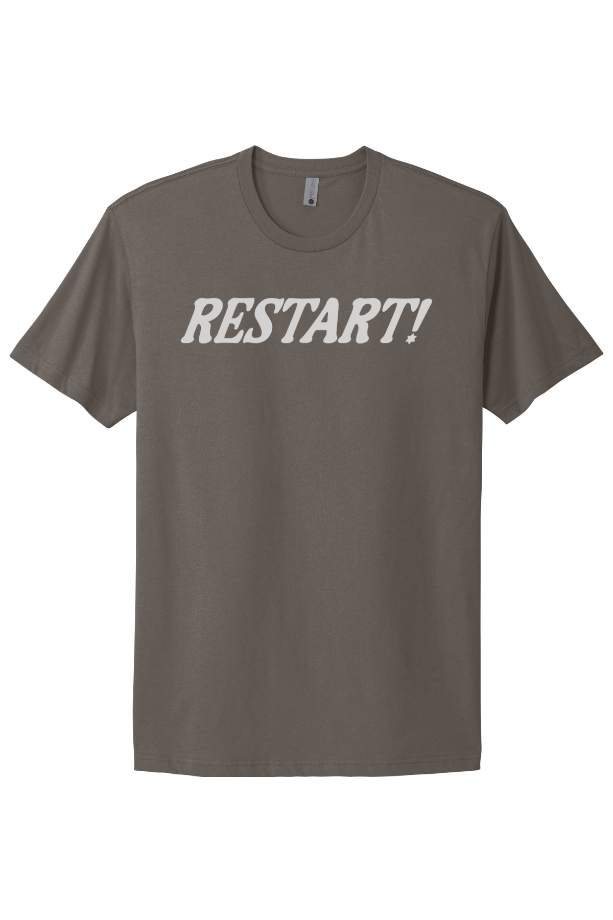 Restart! - Gray Print