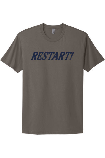 Restart! - Navy Print