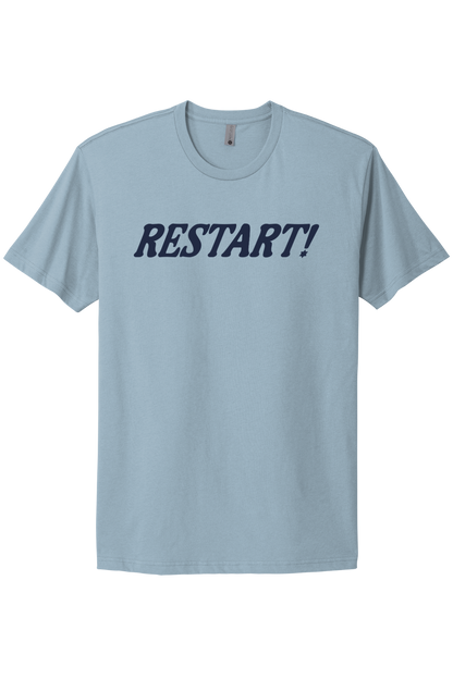 Restart! - Navy Print