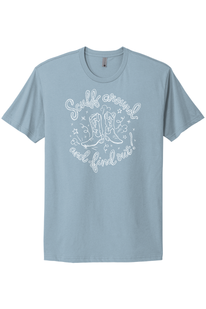 Scuff Around And Find Out - White Print