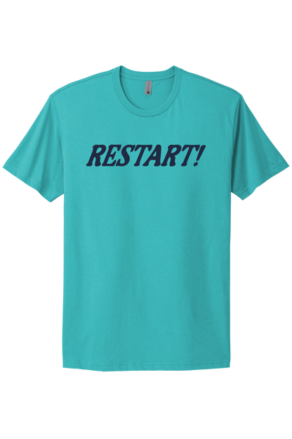 Restart! - Navy Print