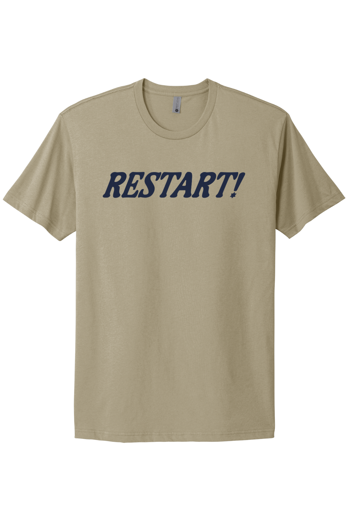 Restart! - Navy Print
