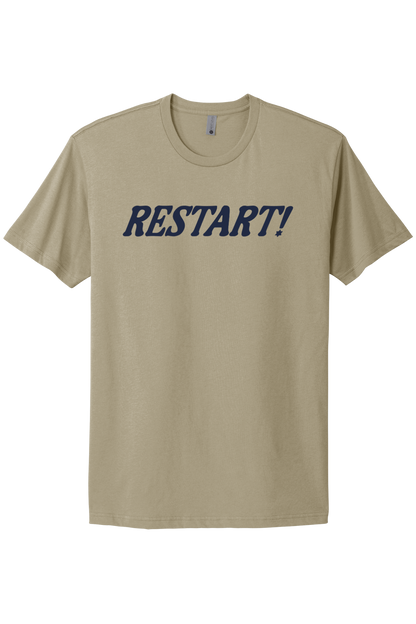 Restart! - Navy Print