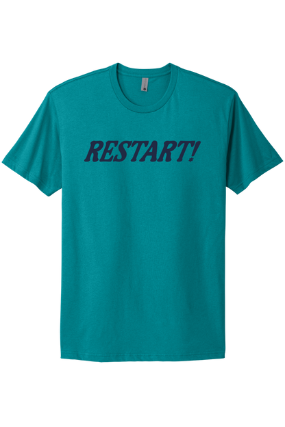 Restart! - Navy Print